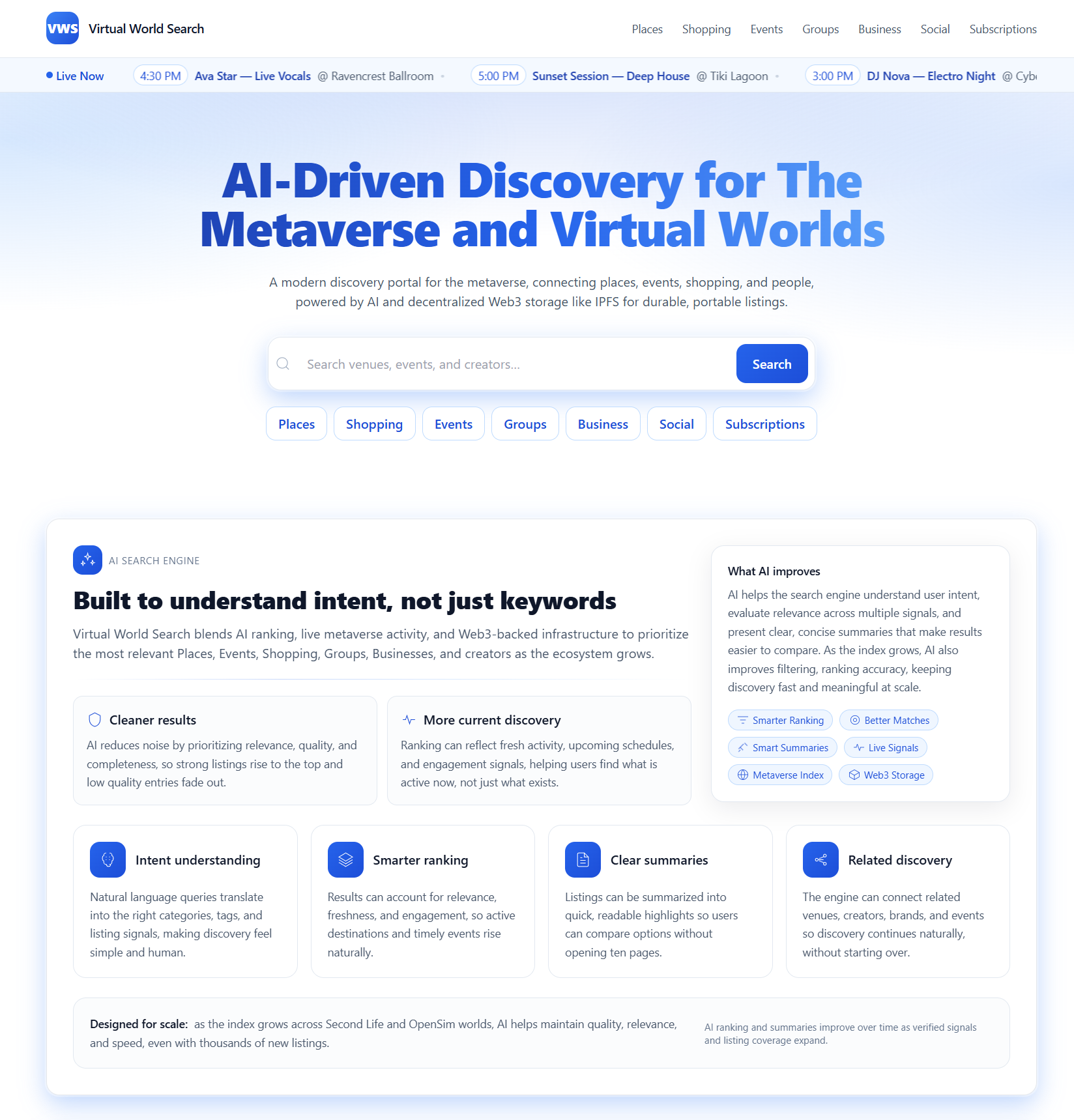 VirtualWorldSearch.com